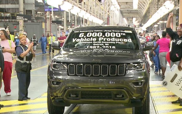 FCA USの米国ミシガン州ジェファーソン北工場が累計生産台数600万台を達成