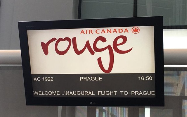 エア・カナダ・ルージュ、トロント＝プラハ線の季節運航を開始