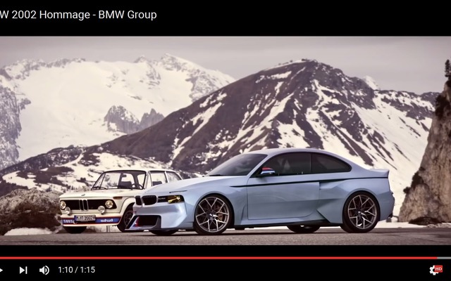 BMWの名車 2002ターボと 対面を果たした2002オマージュ