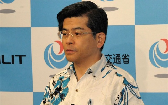 石井啓一国土交通相（6月7日・霞が関）