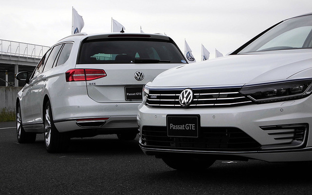 VW パサートGTE 発表・試乗会（千葉・袖ヶ浦フォレストレースウェイ、6月7日）