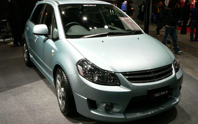 【東京オートサロン07】スズキ SX4 SCRIT のジャパニメーション