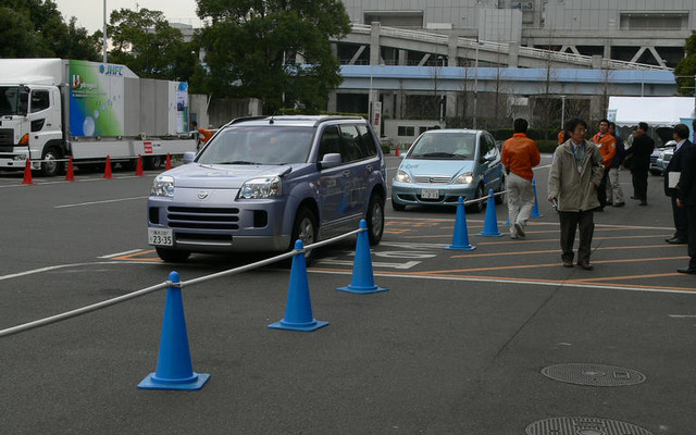 【FC EXPO07】燃料電池車の試乗希望者はお早めに会場へ