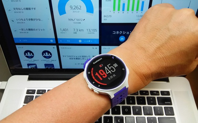 GARMIN Fore Athlete230J(ブラック)