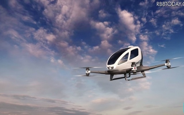 人が乗れるドローン「EHang 184」、米ネバダ州で飛行テストへ！