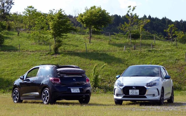 DS 3（右）とDS 3カブリオレ(左)