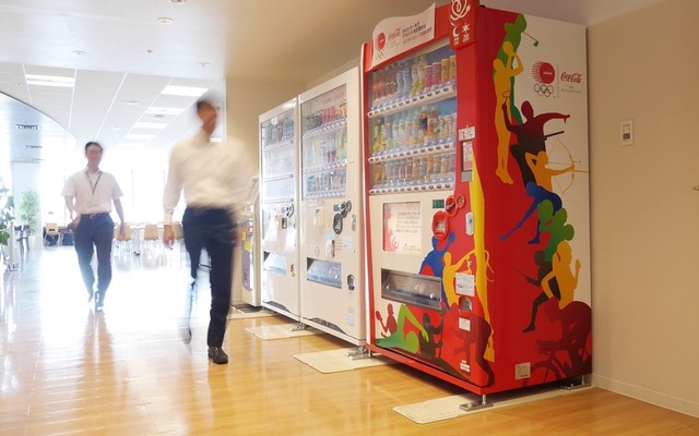 JOCオリンピック支援自販機