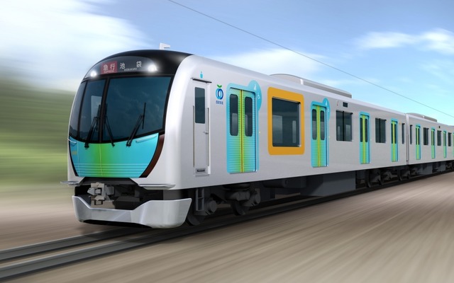 座席指定列車に使用される西武鉄道の新型通勤電車「40000系」のイメージ。2017年春から運行を開始する。