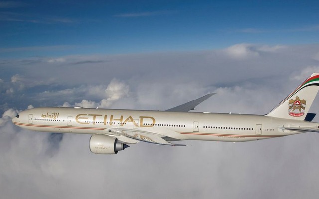 エティハド航空のボーイング777-300ER