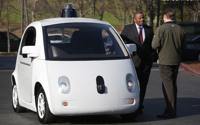 Googleの自動運転車 （c）Getty Images