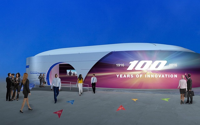 特別パビリオン「Boeing Centennial Experience」のイメージ