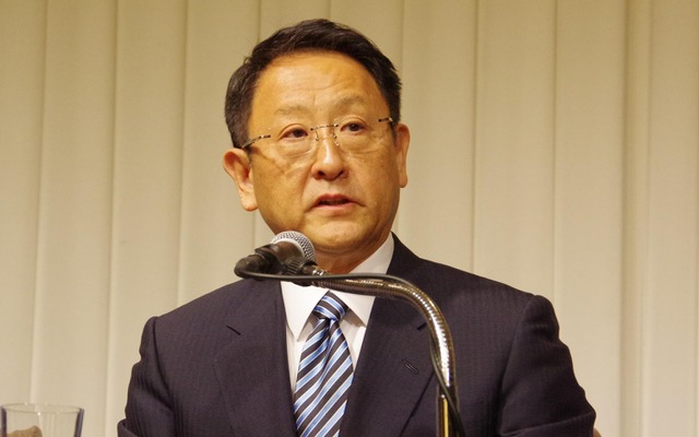 トヨタ自動車豊田章男社長