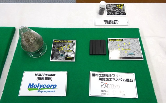 重希土類不使用の新モーター