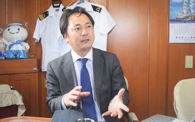 グローバル人材育成機構の帆船「みらいへ」事業部の小原朋尚さん