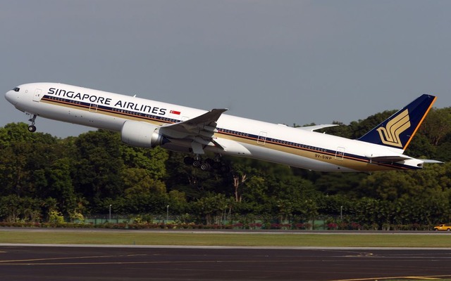 シンガポール航空のボーイング777-300ER