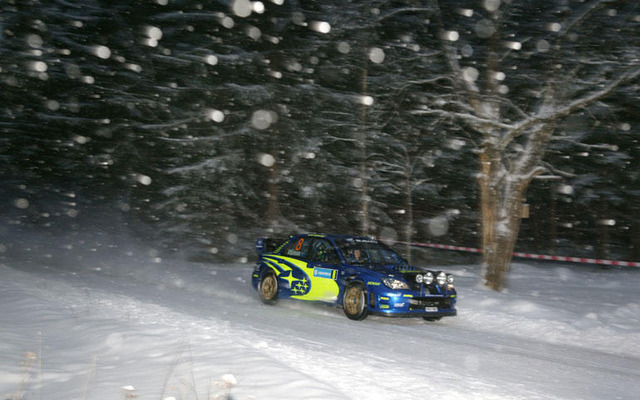 【スバルWRC】スウェディッシュ ラリー…写真蔵