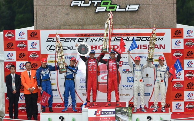 2015年のSUPER GTオートポリス戦。