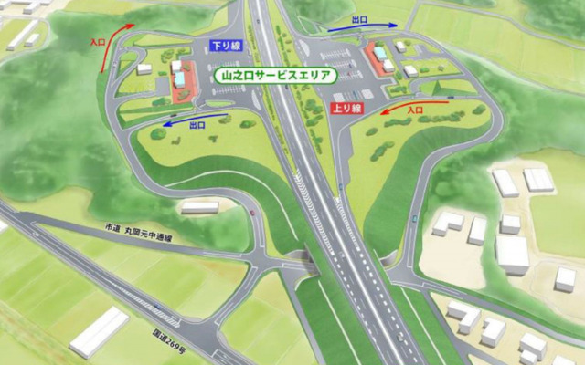 宮崎自動車道 山之口スマートIC