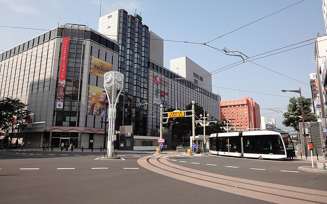 札幌市電 西4丁目～すすきの 札幌駅前通（国道36号）