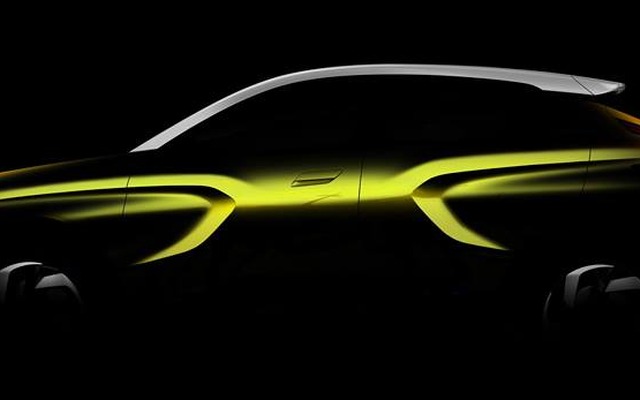 アフトワズの新型車の予告イメージ