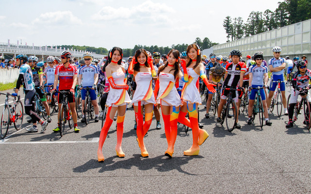 コスプレ推奨の自転車イベント「GSRカップ サイクルレース」開催