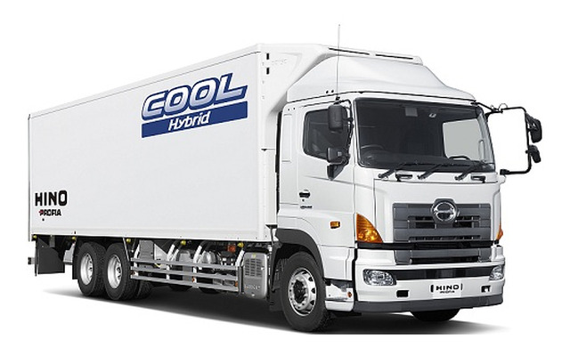 日野プロフィア 電動冷凍車
