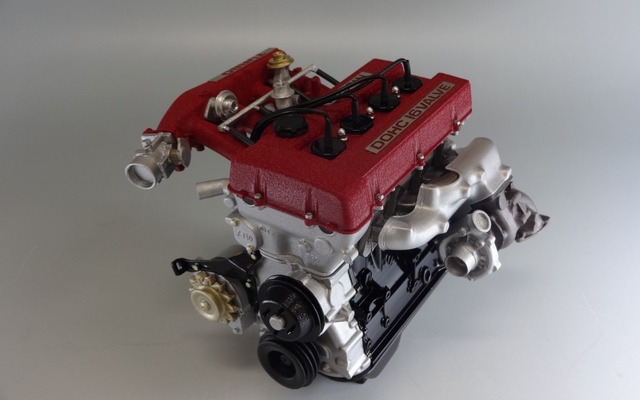 FJ20ETエンジン 6分の1スケールモデル