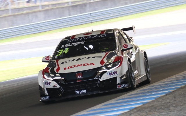 WTCC日本ラウンドにスポット参戦している道上龍