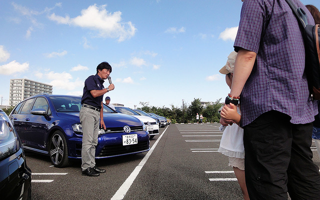 体験試乗キャンペーン「Try! Try! Try! Volkswagen」（宮城・イオンモール名取、9月3日のようす）
