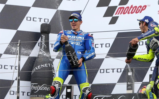 スズキ、MotoGP第12戦イギリスGPで優勝