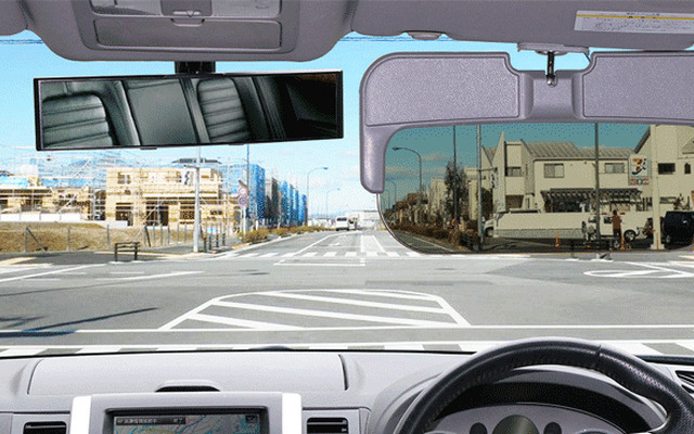 自動車用オート調光サンバイザー EEX-CARA01SUN