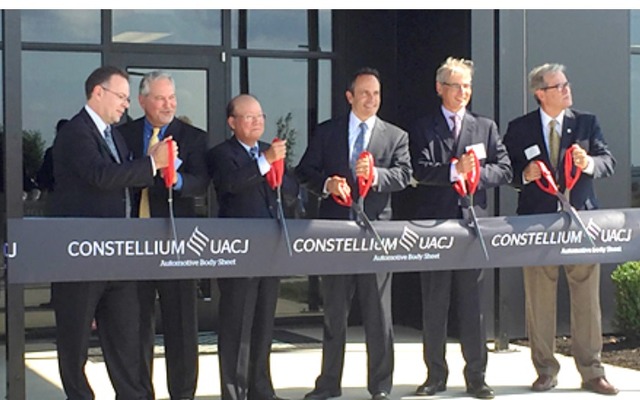 Constellium-UACJ ABS LLC開業式の様子