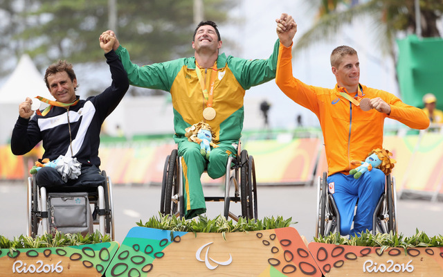 リオ・パラリンビック2016、自転車男子ロードレース「H5」カテゴリー