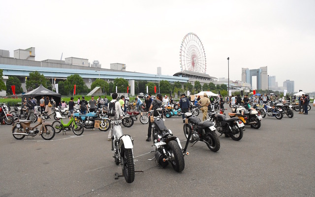 9月24日、東京お台場にて開催されたカスタムバイクイベント『Deus Bike Build Off 2016』。