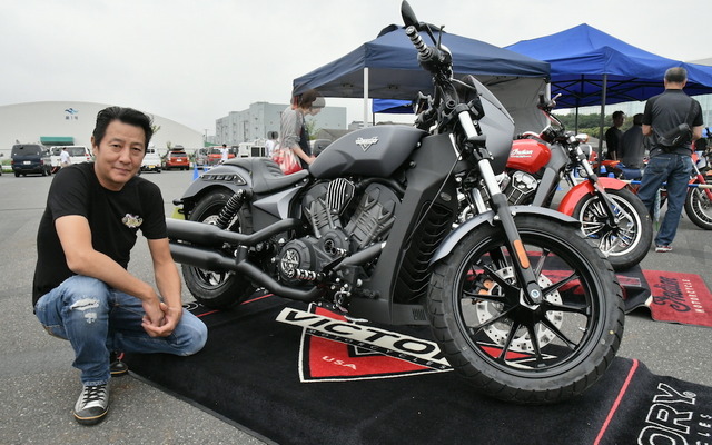 ヴィクトリーモーターサイクルズの日本限定カスタムモデル『OCTANE JP LTD（オクテイン・ジャパン・リミテッド）』。