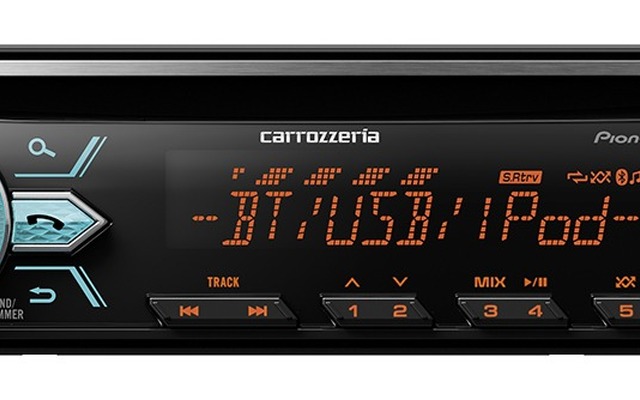 カロッツェリア、1DINメインユニット4機種を発売…スマホ連携機能