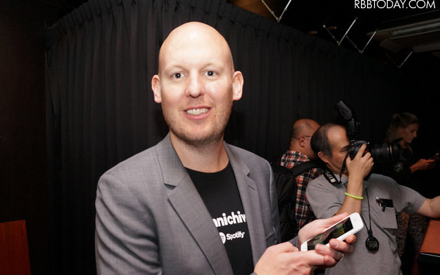 Spotify AGのデイブ・プライス氏