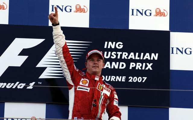 ライコネン、フェラーリデビューで完勝…オーストラリアGP