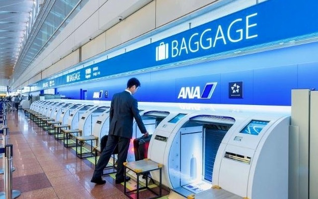 ANAの羽田空港国内線第2旅客ターミナル出発カウンター