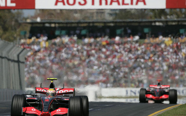 ハミルトン、デビュー戦でいきなり表彰台…オーストラリアGP