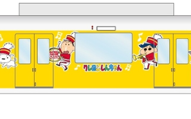 東武鉄道など クレヨンしんちゃん 25周年でラッピング 11月3日から レスポンス Response Jp