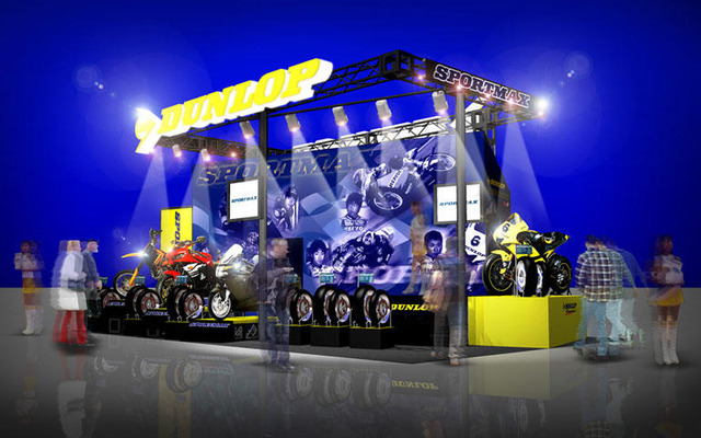 【東京モーターサイクルショー07】ダンロップブースを出展…MotoGPマシンも