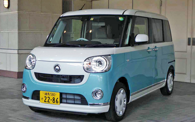 最上位グレードのダイハツ「ムーヴキャンバス」G“メイクアップ SA II”（2WD）