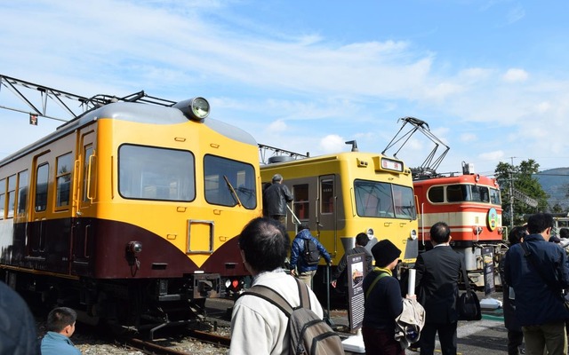 西武鉄道の横瀬車両基地イベントは11月5日に行われる。写真は昨年のイベントの様子。
