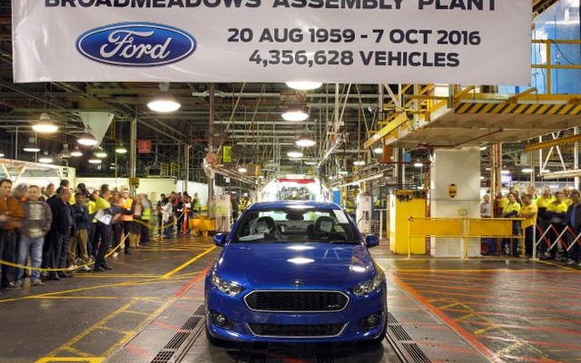 フォードのオーストラリア現地生産最終車となったファルコン