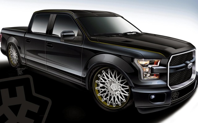 フォードF-150 Hulst Customsの予告スケッチ