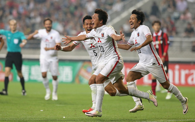 浦和レッズ。AFCチャンピオンズリーグ、対FCソウル戦（5月25日）　(c) Getty Images