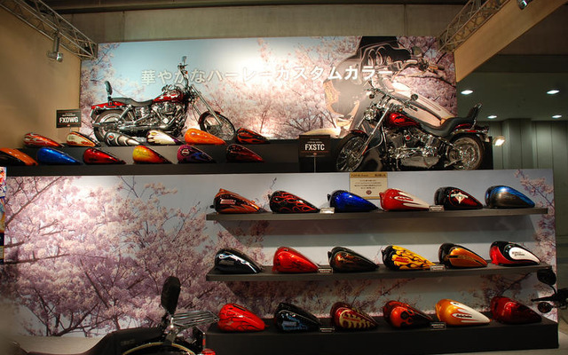 【東京モーターサイクルショー07】ハーレーはバイクよりカスタムパーツ
