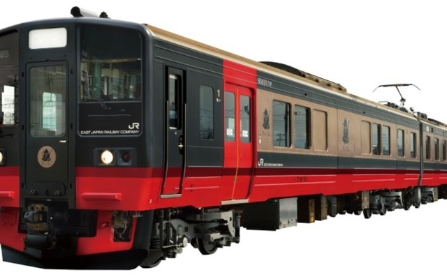 磐越西線で運行されている『フルーティアふくしま』。12月11日は常磐線で運行される。