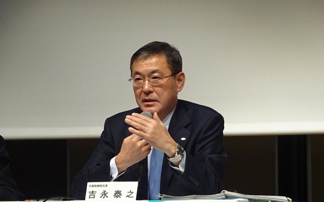 吉永泰之社長　《撮影　池原照雄》